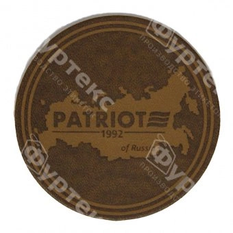 Этикетка из эко-кожи